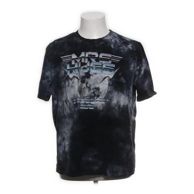 Mrs & Hugs, T-shirt, Größe: XL, Grau/Mehrfarbig, Baumwolle/Elasthan, Print #O7o