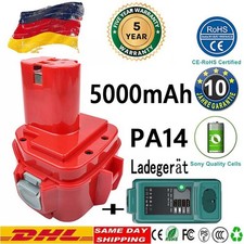 Caricabatteria 14,4 V 5,0 Ah per Makita 14,4 V PA14 1420 1422 1433 1434 1435 6337D