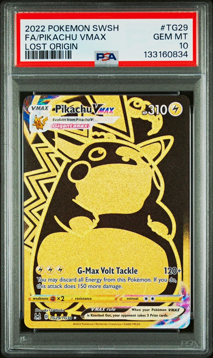 Pikachu VMAX TG29/TG30 Swsh11: Lost Origin Trainer Gallery for