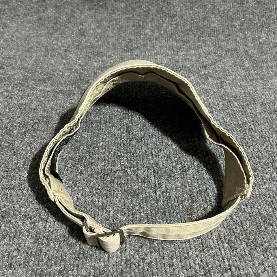 Polo Ralph Lauren Visera Para Hombres Talla Única Tostado Caqui Poni Logo Ajustable Golf Preppy Foto 3 de 4