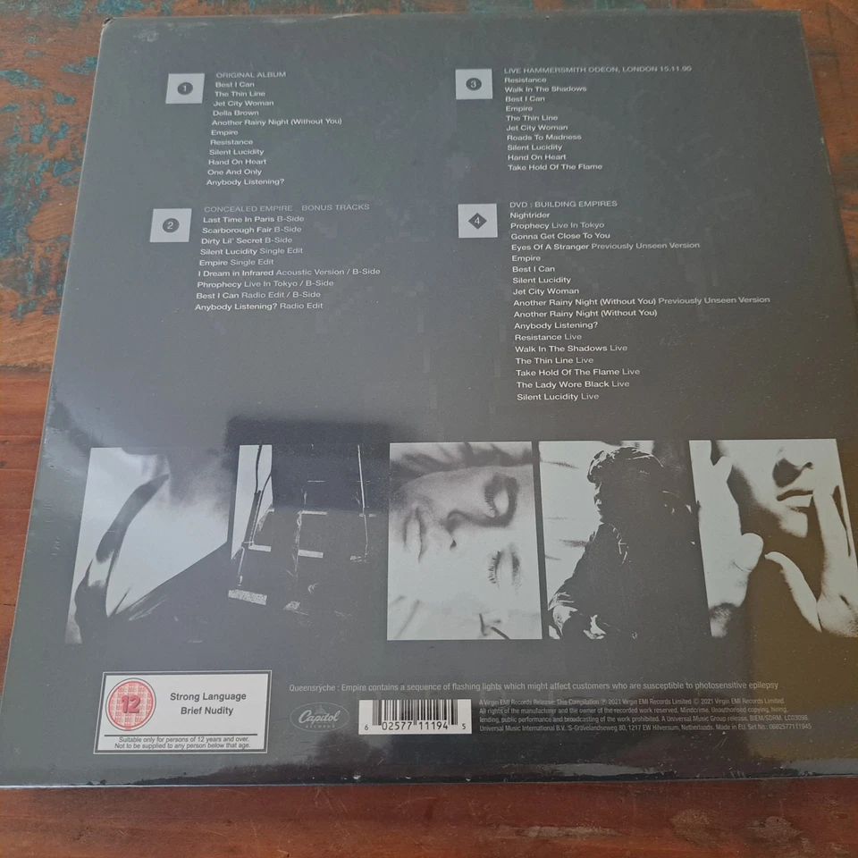 Queensrÿche - Empire (Ltd.3CD +1DVD Box) - Bild 2 von 2