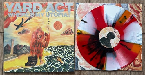 YARD ACT - WHERE'S MY UTOPIA? UK LIMITED EDITION SPLATTER VINYL LP Blood Records
