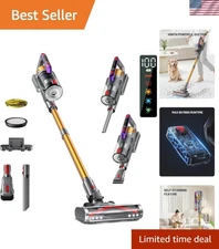 Cordless Vacuum Cleaner 550W/45KPA - 60Mins Runtime & Aromatherapy Feature