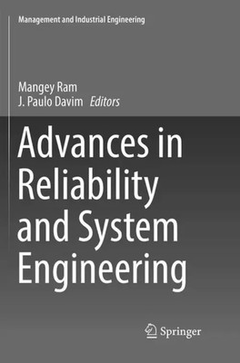 Advances in Reliability and System Engineering Mangey Ram (u. a.) Taschenbuch