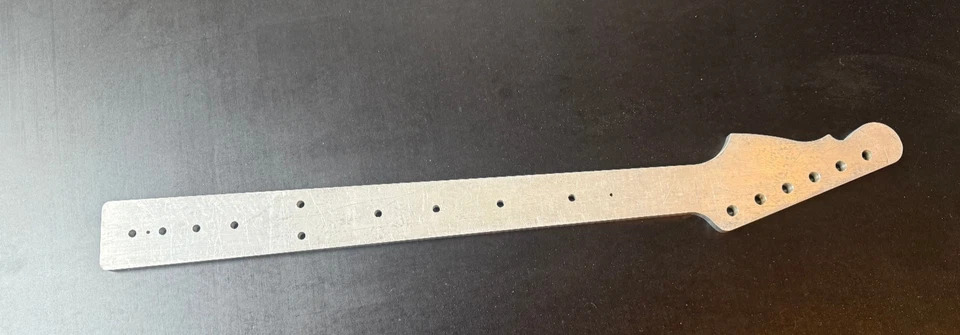 1980's G&L Leo Fender Factory Aluminum Neck Template ASAT Broadcaster Legacy - Image 2 of 4