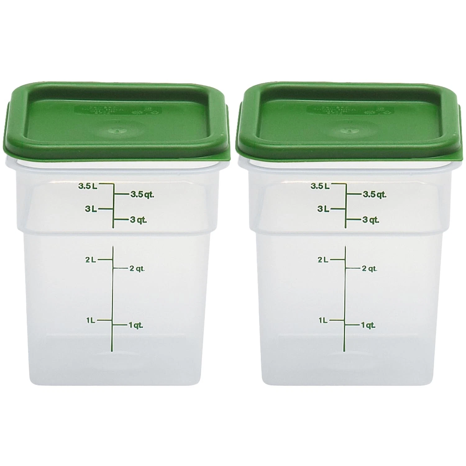 Food Storage Container with Lid (Microwave Safe and BPA-Free) - 2 Pack - Clas...
