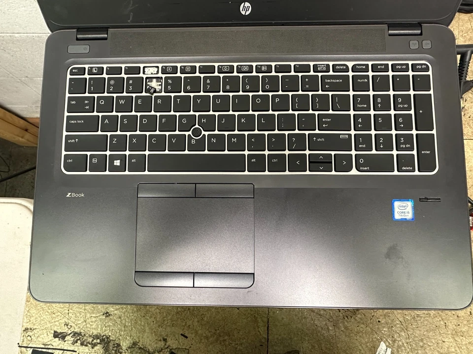 LOT OF 6  HP ZBook 15u G4 15.6" Laptop Intel i5-7200U 2.50GHz 4GB RAM NO HDD - Image 2 of 4