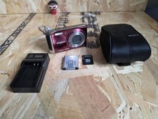 Sony Digital Camera Cyber-shot DSC-W370 14MP Red Working