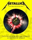 METALLICA 72 SEASONS M72 COLUMBUS POPUP STORE BLACK SILVER RED SPLATTER VINYL LP