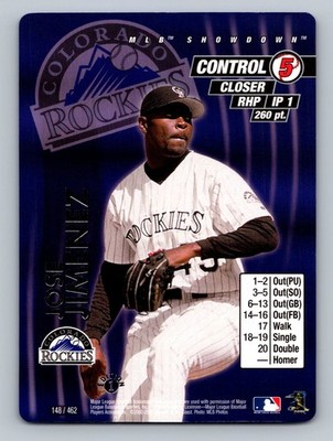 2001 MLB Showdown 1st Edition Jose Jimenez #148