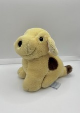 EDEN Vintage Spot the Dog 6" Plush Puppy Brown Yellow Kids 1993 Clean
