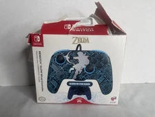 Nintendo Switch Zelda REMATCH Glow Wired Controller Sheikah Shoot PDP