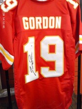 Josh Gordon Signed Chiefs Custom Jersey JSA COA