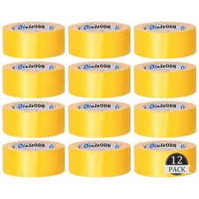 Industrial Strength Waterproof Tape, 12 Rolls, 2"x720yd