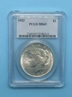 1923 Silver Peace Dollar | PCGS MS63