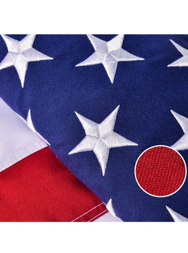MUFRI American Flags for Outside 3’x5’ Ultra Durable Tear-Resistant Made In USA