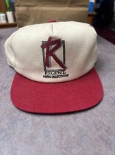 VTG Snapback Hat K-Products Farmer Cap Made in USA Corn