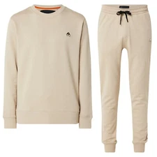 Moose Knuckles Plaza Taupe Cotton Full Tracksuit