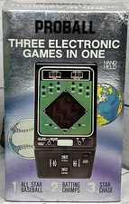 Proball Three Electronic Games In One Handheld Electronic Game NEW! RARE! NICE! 