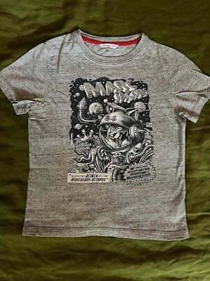 Marc Jacobs Kinder T-Shirt Grau | 100% Baumwolle | Super COOL! | Sehr gut!