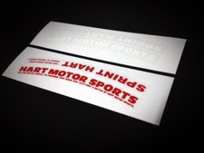 Sticker Sprint Hart Motor Sports Sticker Sprint Hart Motor Sports