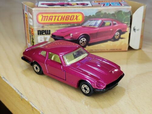 Matchbox Lesney Superfast #67 Datsun 260Z W/Original Box. Very Nice Piece. - Picture 2 of 20