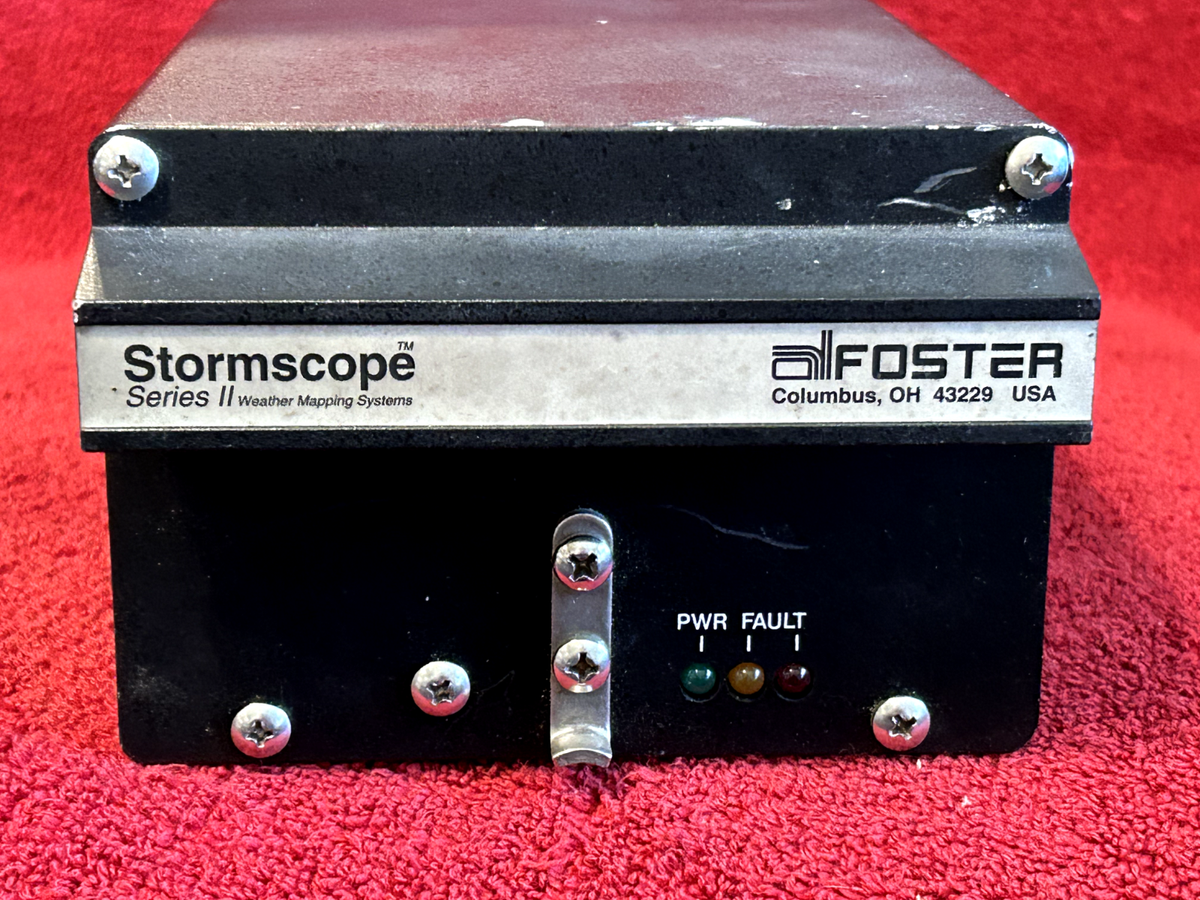 FOSTER WX 1000 STORMSCOPE PROCESSOR P/N 78-8051-9160-4 for sale