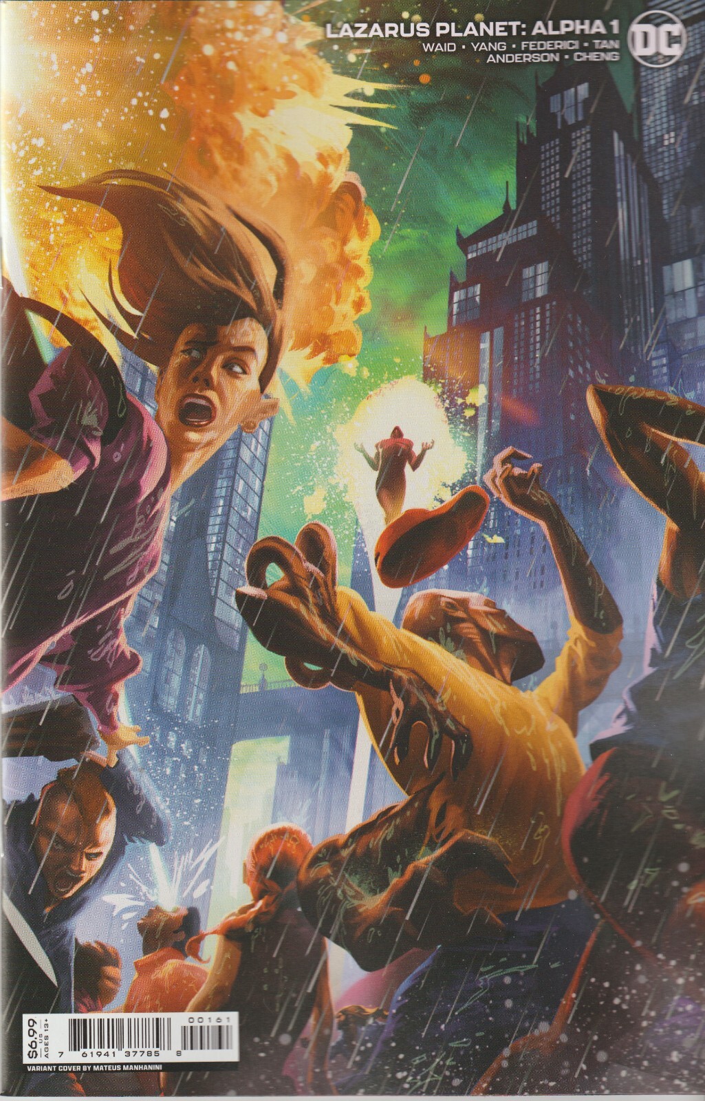 DC COMICS LAZARUS PLANET ALPHA #1 MARCH 2023 MANHANINI VARIANT 1ST PRINT NM