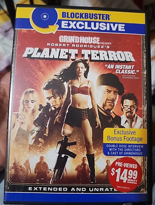 Planet Terror (DVD 2007) Robert Rodriguez Rose McGowan 
