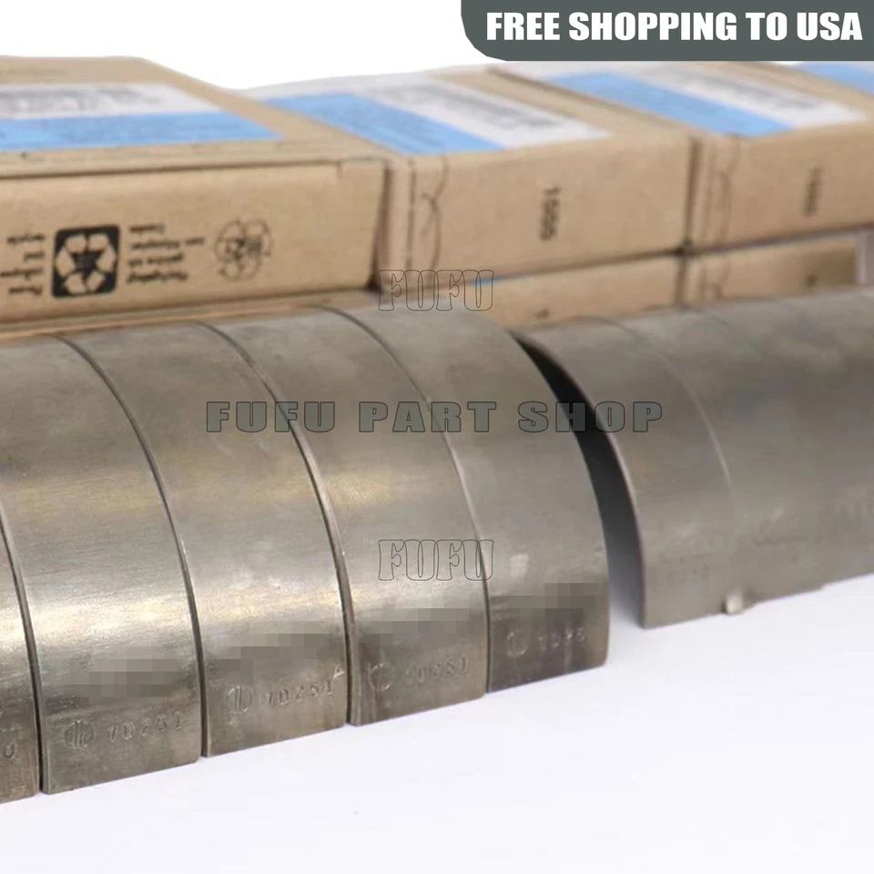 Cigüeñal principal genuino + juegos de rodamientos ConRod 06E105561AC para Audi A6 A8 Q5 Q7 Foto 3 de 4