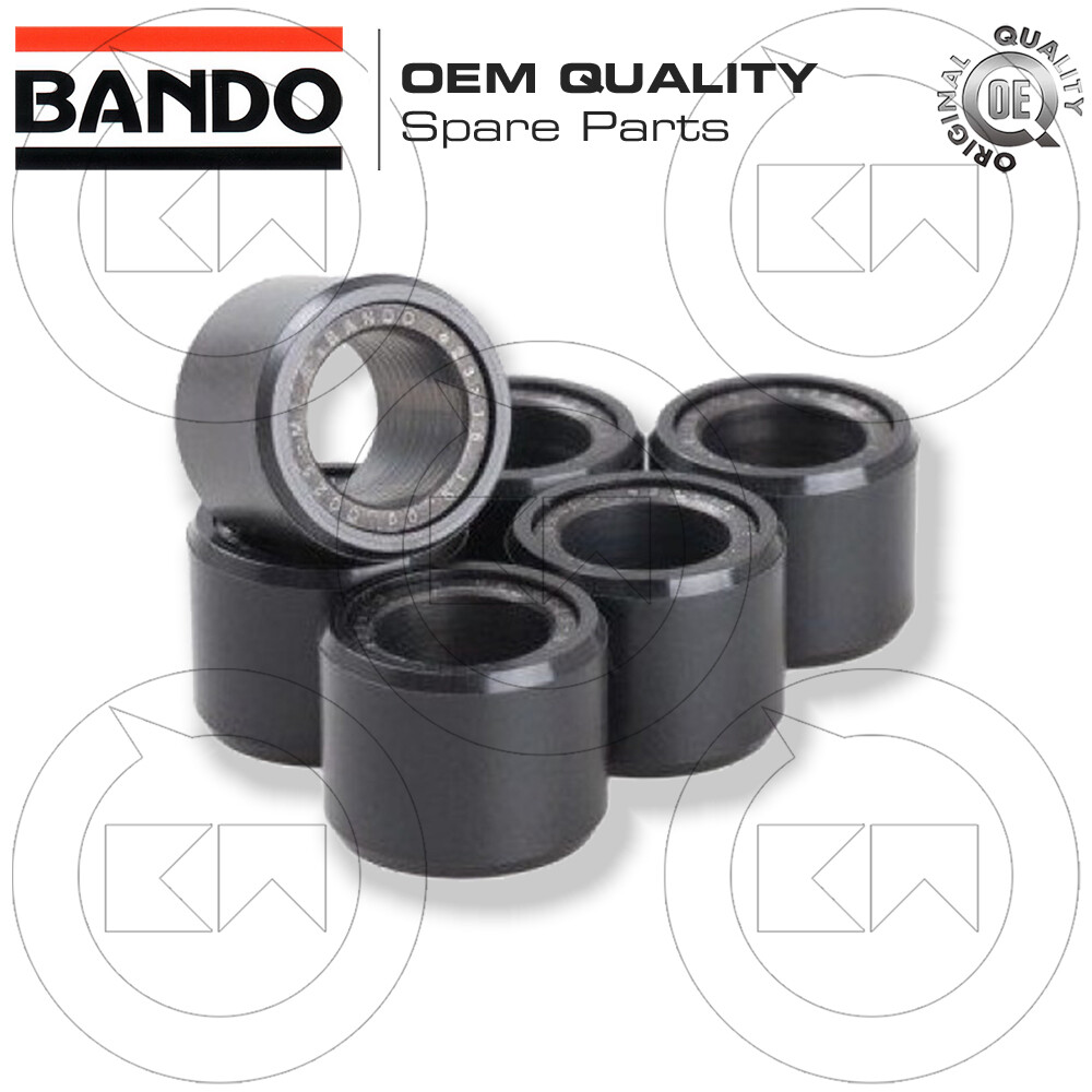 SERIE 6 RULLI MASSETTE VARIATORE BANDO 12gr HONDA FES Pantheon 4T 125 2003-2006
