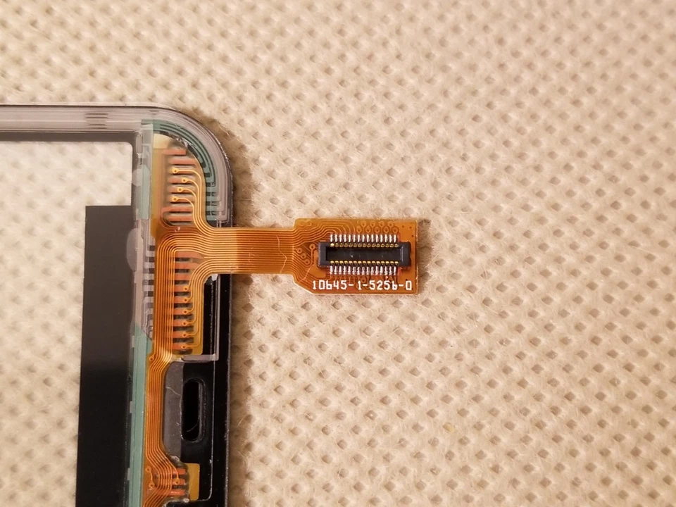 New Motorola OEM Touch Screen Digitizer Glass Lens for DEFY MB525 ME525 - BLACK - Image 4 of 4