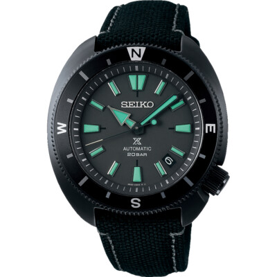 SEIKO Prospex Tortoise SRPH99K1 Black Series Watch Automatic Limited 7000