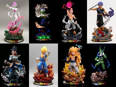 Dragon Ball Z Figure Vegeta Trunks Goten Frieza Majin Anime