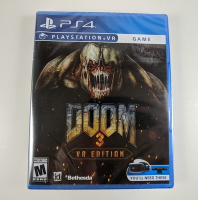 Doom 3 VR Edition PSVR For PlayStation 4 PS4 PS5 Brand New