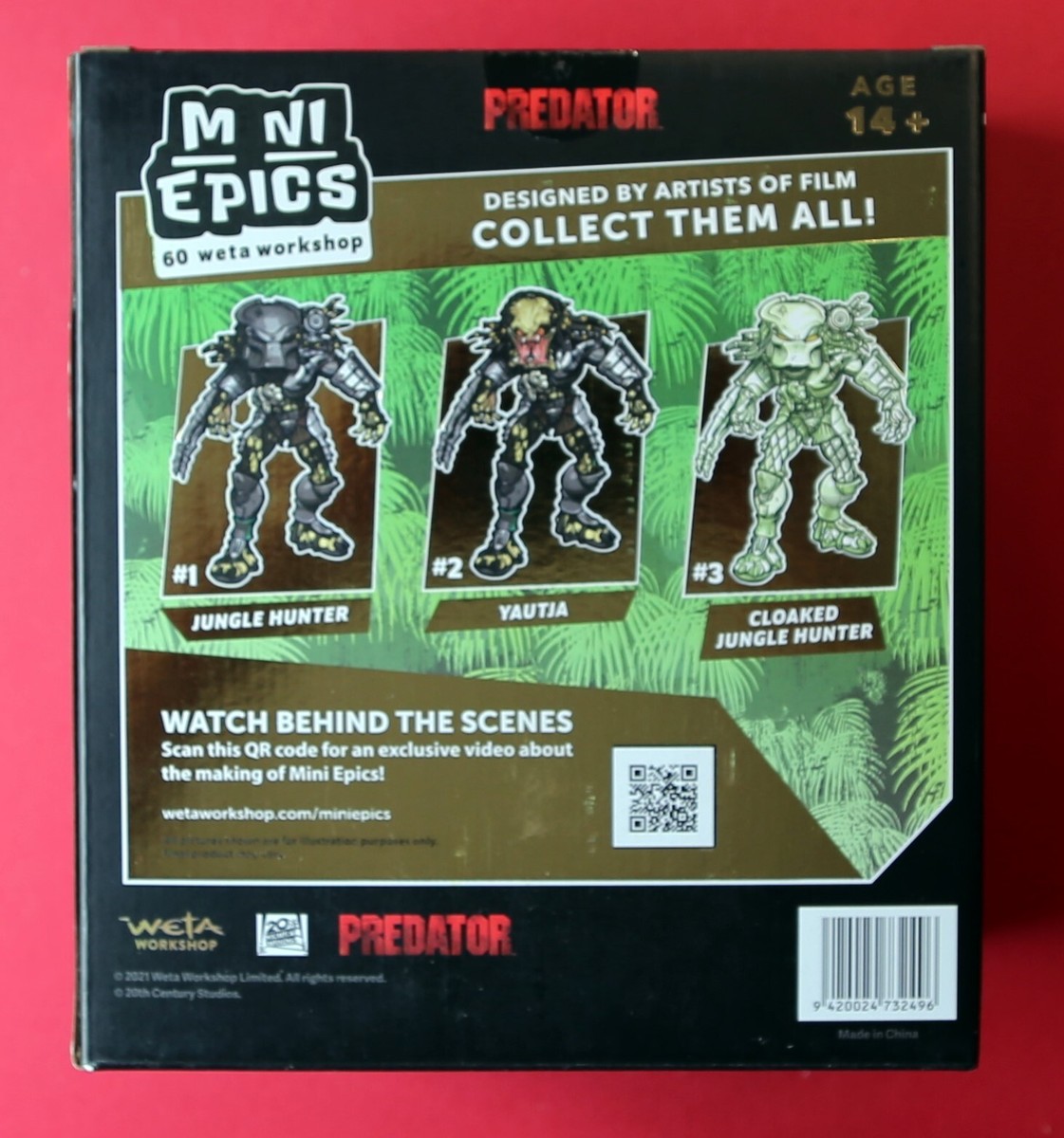 PREDATOR (Yautja) #2 Figure Mini Epics, Weta Workshop PREDATOR (Yautja) #2 Figure Mini Epics, Weta Workshop