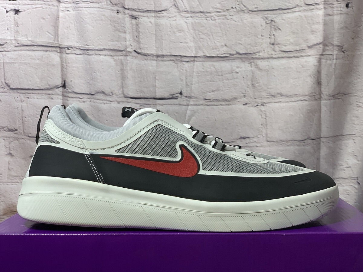 Size 8.5 Men's Nike SB Nyjah Free 2 Spiridon Black Red Size 8.5 Men's Nike SB Nyjah Free 2 Spiridon Black Red