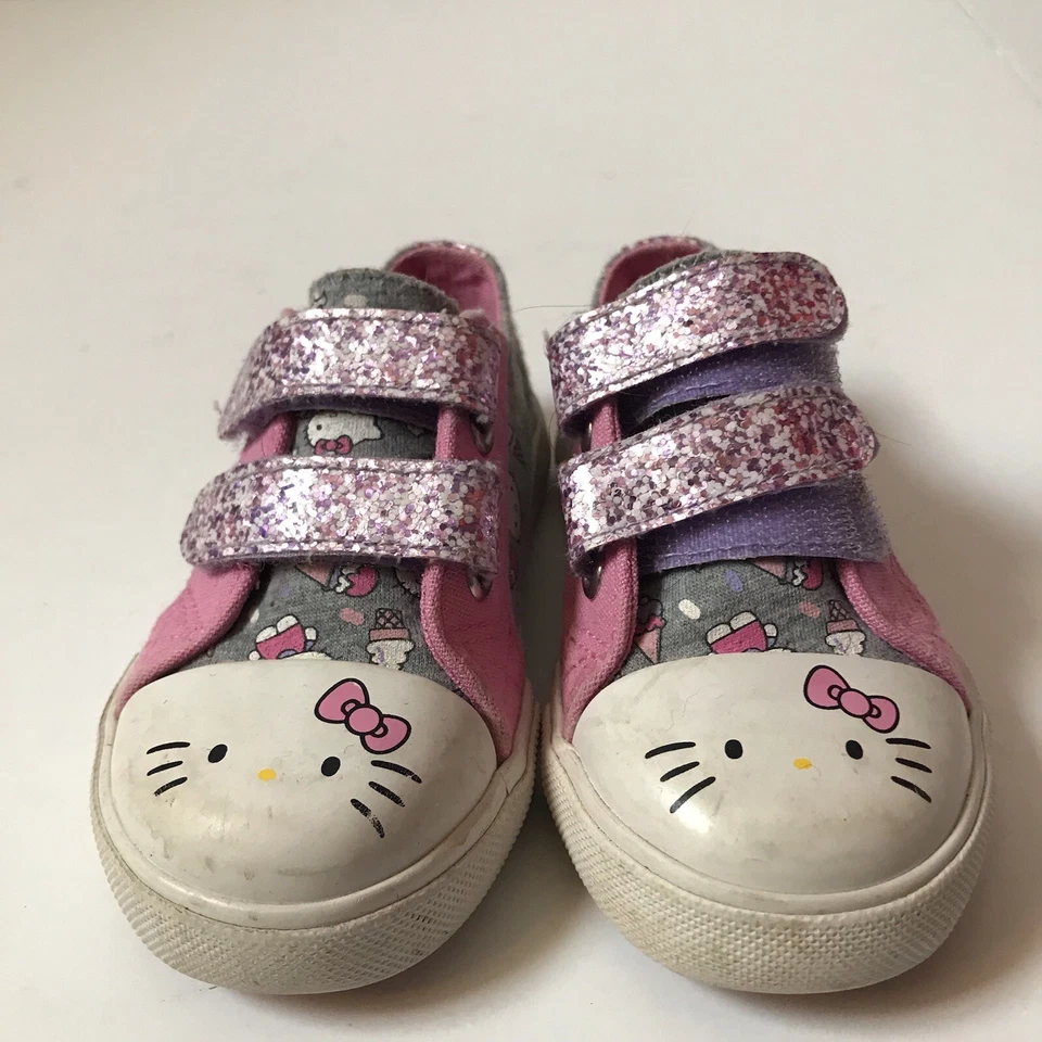 Sanrio Hello Kitty Zapatos Gancho y Lazo Rosa Helado Regreso al Cole Niña 6 Foto 4 de 4