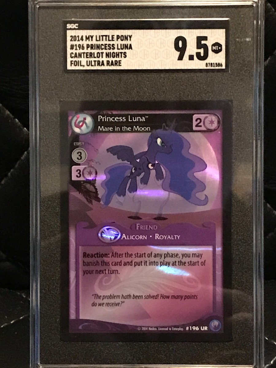 2014 My Little Pony Canterlot Nights Ultra Rare Card #196 Princess