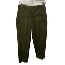 Vintage 60s OG-507 Army Fatigues Military Pants Green Utility Baker Fits 29x28