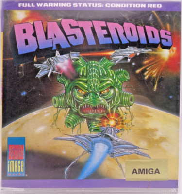 COMMODORE AMIGA -- BLASTEROIDS (iMAGE WORKS)