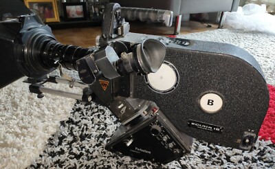 Caméra film 16 mm éclair NPR Lens Angénieux f 12 120 mm cinéma