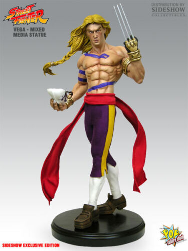 Sideshow POP Culture Shock EX VEGA STREET FIGHTER 1/4 scale statue bloody claw - Afbeelding 1 van 5