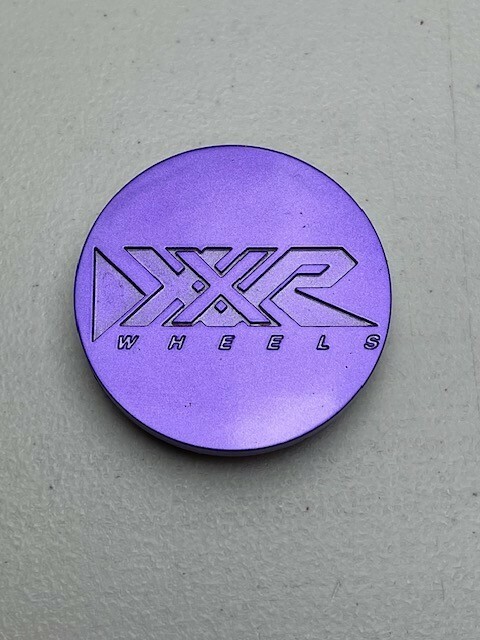 XXR Wheels Purple Snap In Wheel Center Cap 31N224 C165K67 CAP-001