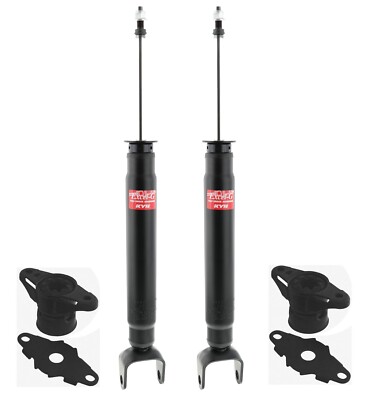 KYB Rear Shocks Absorbers & Upper Mounts Kit Set 4 PCS For Dodge Durango 11-15
