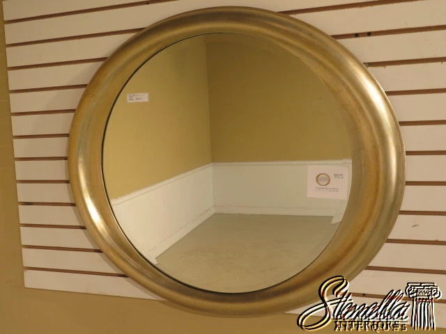38151EC: Espejo plateado y dorado Notting Hill Friedman Brothers #7093 ~ NUEVO Foto 2 de 4