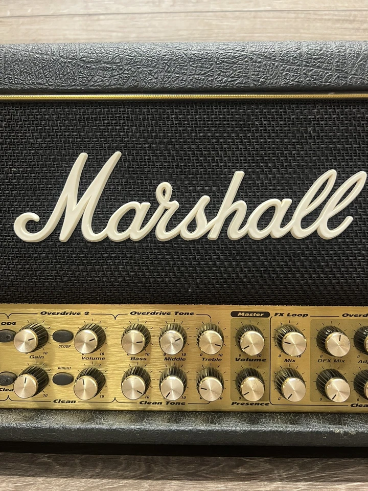Cabezal amplificador Marshall AVT150H Valvestate 2000 150 W hecho en el Reino Unido raro de colección Foto 4 de 4