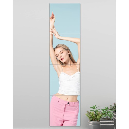 Full Body Mirror for Wall, 4 Pack 12x12Inch ,Safe for Children and Pets - Picture 4 of 8