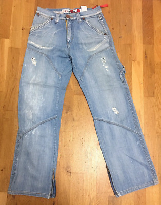 TAKE TWO Up Grade Dept. Vintage Used Look Features Designer Jeans W30 L32 