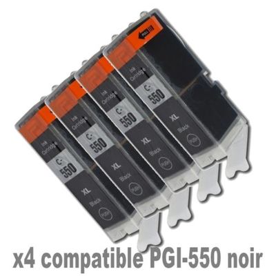 LOT DE CARTOUCHES COMPATIBLES CANON PIXMA MG 5450 5550 5650 MX 725 925 – MULTICOLORE